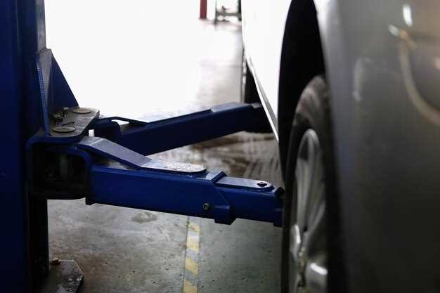 Процесс подъема задней балки на нужную высоту