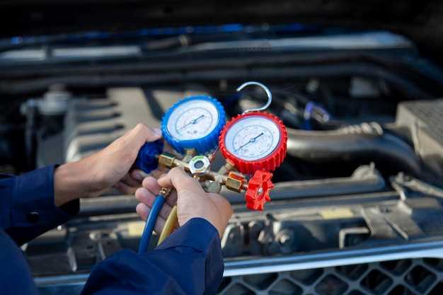 Проверка состояния вентилей и клапанов