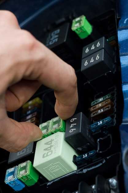 Контроль сопротивления внутренней цепи и щеток генератора