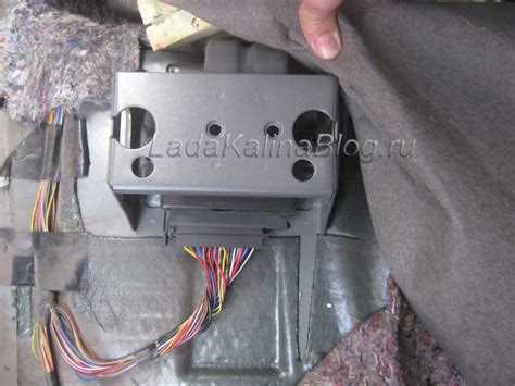 Подготовка к располовиниванию блока управления