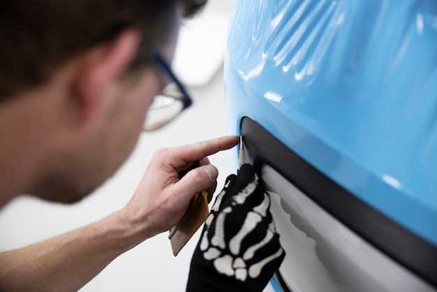 Разметка и фиксация автомобиля для облегчения работ