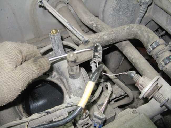 Проверка и очистка потенциометра