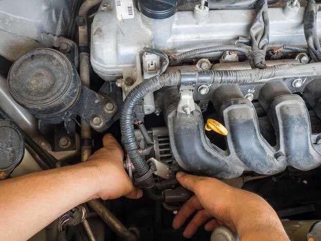 Осмотр и диагностика состояния окружающих деталей