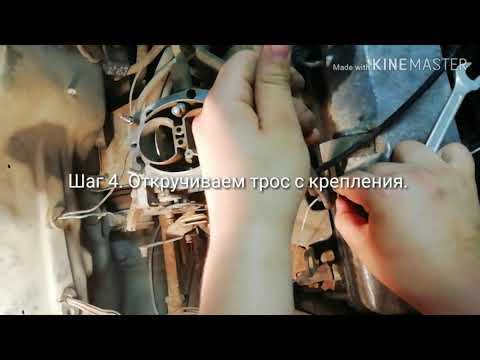 Инструменты и материалы для замены тросика