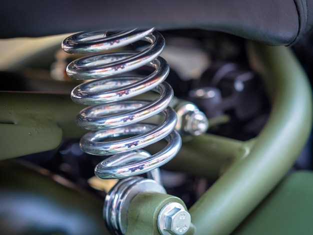 Установка новых пружин и фиксация их положения