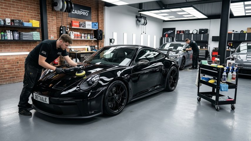 Как подготовить Porsche к детейлингу и сохранить результат надолго